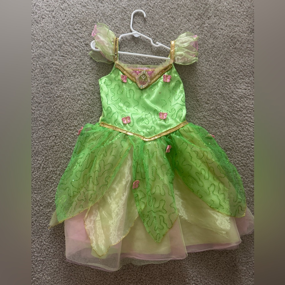 Disney Store Tinker Bell Halloween Costume Girls size 7/8